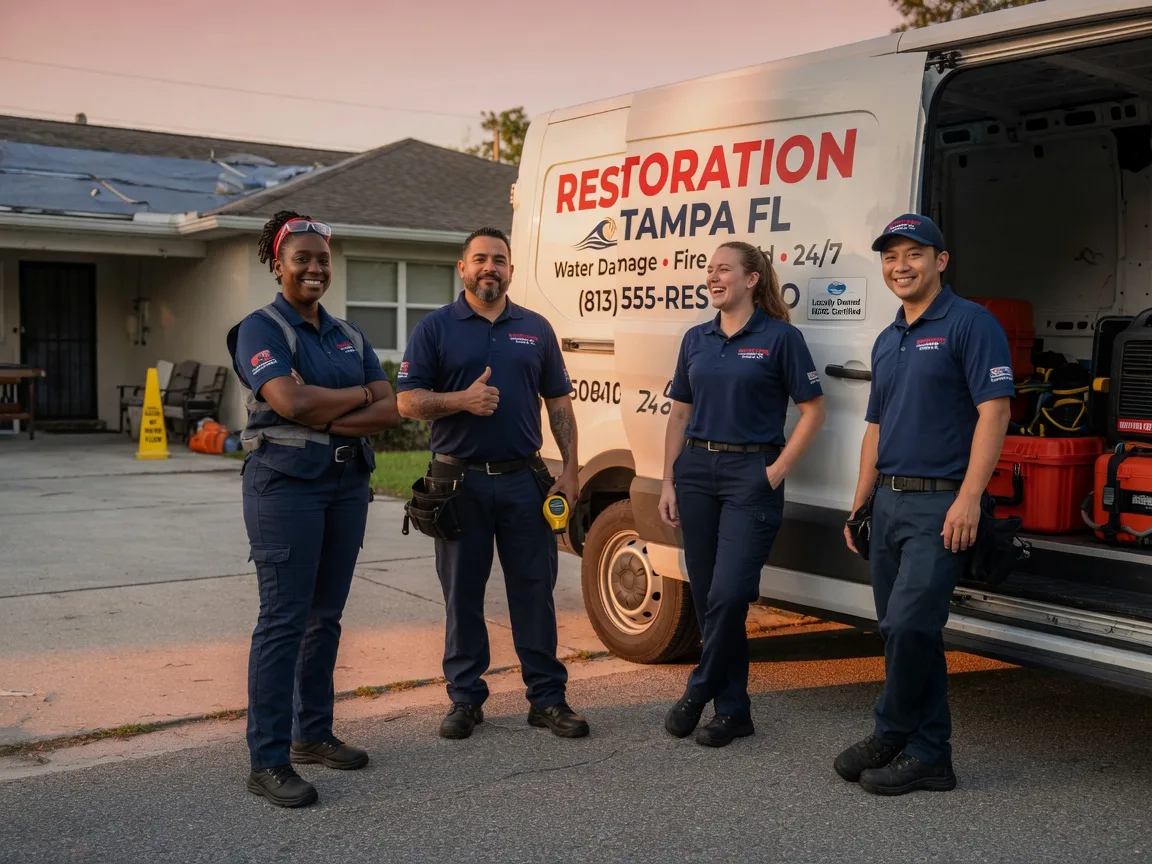 Water Damage Restoration company in Daleville, IN