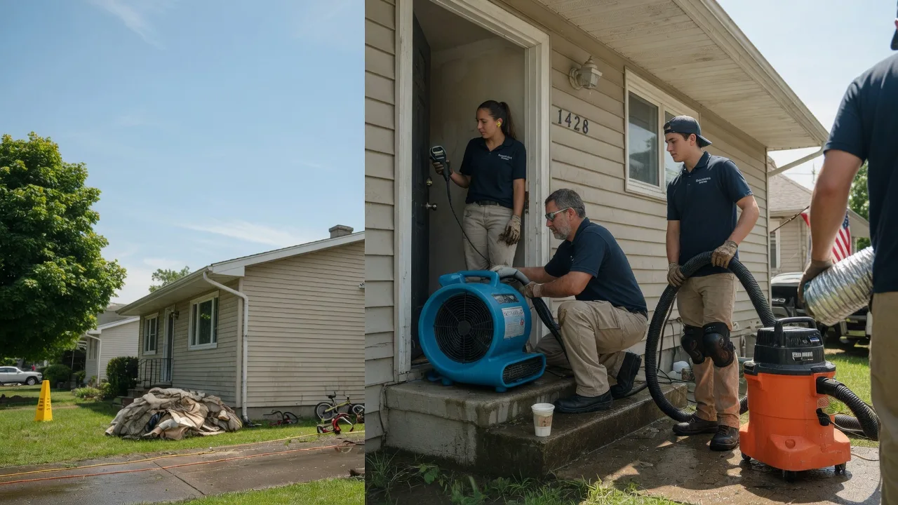 Water Damage Restoration in Daleville, IN near me